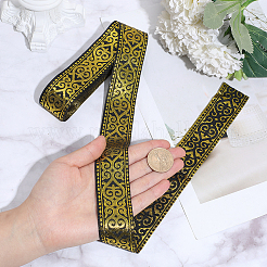 Vintage Jacquard Polyester Ribbon&nbsp;OCOR-WH0109-342A