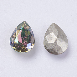 Imitation Austrian Crystal Glass Rhinestone&nbsp;RGLA-K011-18x25-001GL