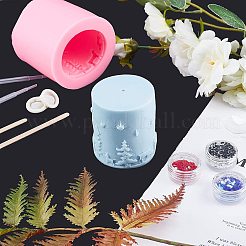 DIY Christmas Pattern Candle Molds&nbsp;DIY-PH0004-96