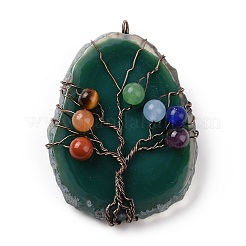 Natural Agate Big Pendants&nbsp;G-H274-06R