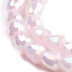 Electroplate Glass Beads Strands&nbsp;EGLA-D030-J4mm-B03