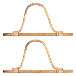 Rattan Arch Shaped Bag Handles&nbsp;FIND-WH20033-017A