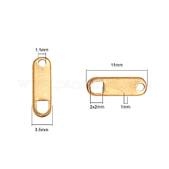 50Pcs Stainless Steel Chain Extender Connectors&nbsp;STAS-CJ0001-181