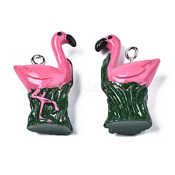 Opaque Resin Pendants&nbsp;LS-X-RESI-T028-77