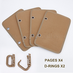 Velvet Brooch Pin Display Organizer&nbsp;DJEW-WH0011-04A