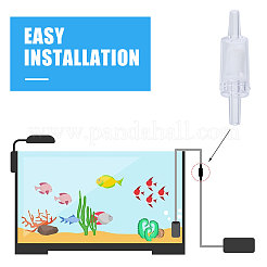 Plastic Fish Tank Air Pump Valve&nbsp;AJEW-WH0270-282B
