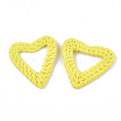 Handmade Reed Cane/Rattan Woven Linking Rings&nbsp;X-WOVE-T006-038A