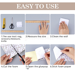 3Pcs Miniature Wallpapers&nbsp;DIY-CP0014-05