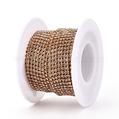 Iron Rhinestone Cup Chains&nbsp;CH-T006-02A-03