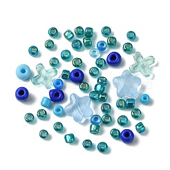 Baking Paint Glass Round Seed Beads with Glass Bead&nbsp;SEED-FS0001-23