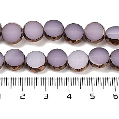 Imitation Jade Glass Beads Strands&nbsp;GLAA-H032-03-01
