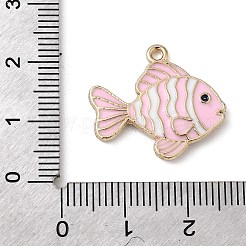 Alloy Enamel Pendants&nbsp;FIND-C079-01G