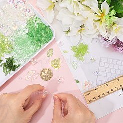DIY Leaf & Flower Jewelry Making Kits&nbsp;DIY-SC0031-72