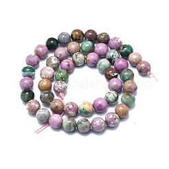 Natural Lepidolite/Purple Mica Stone Beads Strands&nbsp;G-F715-113B