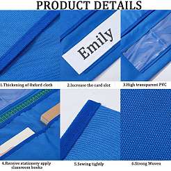 Oxford Cloth Chair Back Storage Buddy Pocket Chart&nbsp;AJEW-WH0314-191D