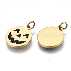 316 Surgical Stainless Steel Enamel Charms&nbsp;STAS-S116-374G