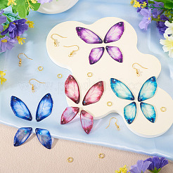DIY Butterfly Wings Dangle Earring Making Sets&nbsp;DIY-TA0013-28
