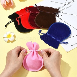 30Pcs 6 Colors Velvet Bags&nbsp;TP-FS0001-03B