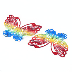 430 Stainless Steel Filigree Pendants&nbsp;LS-STAS-T061-16