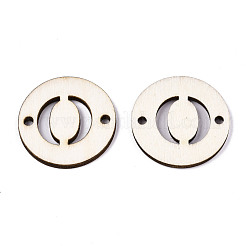 Unfinished Natural Poplar Wood Links Connectors&nbsp;WOOD-S045-140B-01O