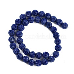 Synthetic Coral Carved Beads Strands&nbsp;CORA-M001-17