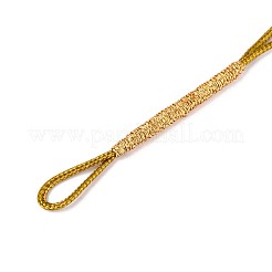 Nylon Metallic Woven Cord Loop Making&nbsp;NWIR-N017-01G
