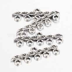 Tibetan Style Alloy Chandelier Components Links&nbsp;TIBE-40098-AS-NR