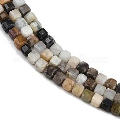 Natural Flower Amazonite Beads Strands&nbsp;G-RM2025-C45-B