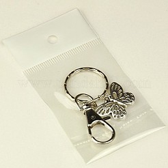Tibetan Style Butterfly Keychain&nbsp;KEYC-JKC0009-15