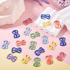 Iron Enamel Snap Hair Clips&nbsp;PHAR-TADJ0001-06E