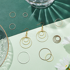 200Pcs 20 Style Brass Linking Rings&nbsp;KK-CA0003-54