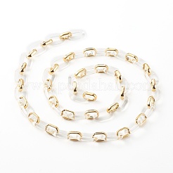 Handmade 3 Strands 3 Styles CCB Plastic Cable Chains&nbsp;AJEW-JB00960