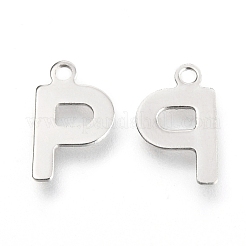 Non-Tarnish 201 Stainless Steel Charms&nbsp;STAS-C021-06P-P