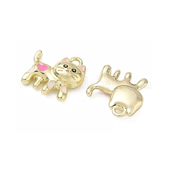 Alloy Enamel Pendants&nbsp;AL-CBA5609-14G
