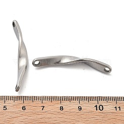 Anti-Tarnish 202 Stainless Steel Connector Charms&nbsp;STAS-R138-01P