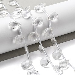 Natural Quartz Crystal Beads Strands&nbsp;G-K382-C09-01