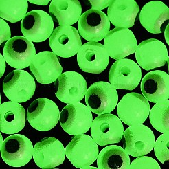 Luminous & Printed Opaque Acrylic Beads&nbsp;LACR-G050-01