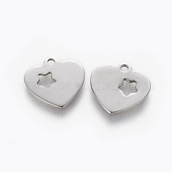 Non-Tarnish 201 Stainless Steel Charms&nbsp;STAS-L233-038P
