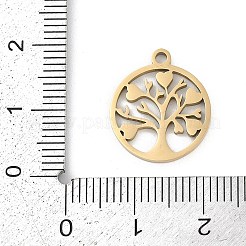 304 Stainless Steel Enamel Pendants&nbsp;STAS-I325-060G