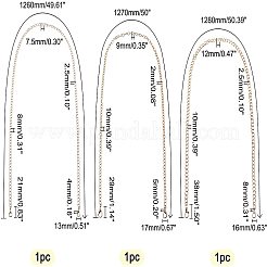 3Pcs 3 Style Aluminum Chain Bag Strap&nbsp;FIND-WR0002-71