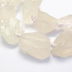 Natural Quartz Crystal Beads Strands&nbsp;G-G697-E01