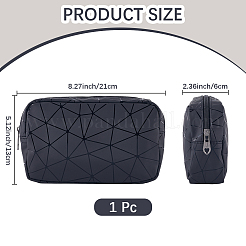 PU Leahther Cosmetic Zipper Bags&nbsp;AJEW-WH20017-49A