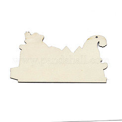Wood Pendant Ornament&nbsp;WOOD-N005-66A