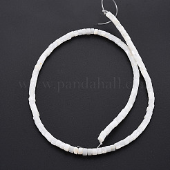 Natural Freshwater Shell Beads Strands&nbsp;X-SHEL-N027-09