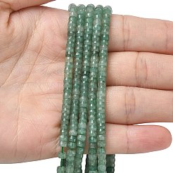 Natural Green Aventurine Heishi Beads Strands&nbsp;G-A299-A01-01