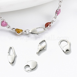 10Pcs 5 Styles 304 Stainless Steel Lobster Claw Clasps&nbsp;STAS-CJ0003-24