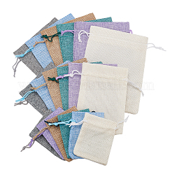 Burlap Packing Pouches Drawstring Bags&nbsp;ABAG-BC0001-19