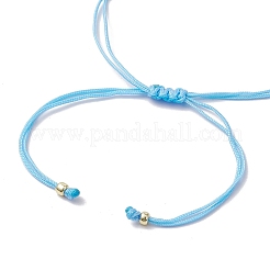 Adjustable Nylon Cord Braided Beads Bracelets&nbsp;BJEW-MZ00161-03