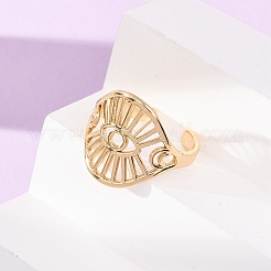 304 Stainless Steel Cuff Open Rings&nbsp;SA-CBA725A-14G