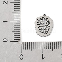 201 Stainless Steel Charms&nbsp;STAS-S174-16P